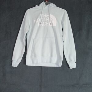 The North Face Sweatshirt Womens XS Lt Blue Fleece Hoodie Outdoor Sports Ski